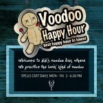 Voodoo Happy Hour Menu